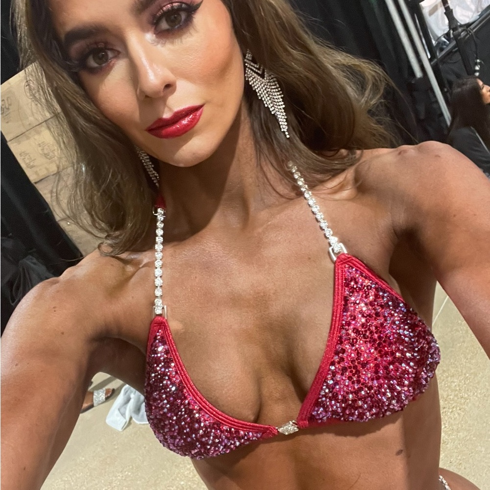 Angel Competition Bikinis suit! Robe and molded cups included! - Picture 2 of 6